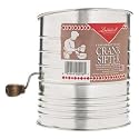 Stainless Steel Flour Sifter with Crank by Bromwell 3 Cup