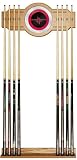 Houston Rockets NBA Billiard Cue Rack with Mirror