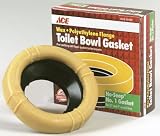 24 each: Ace No-Seep #1 Wax Toilet Bowl Gasket With Flange (001395)