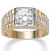 Men's DiamonUltra&trade; Cubic Zirconia 14k Gold-Plated Ring