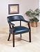 OFFICE COMMERCIAL SEATING CHAIRS HOME OFFICE GUEST 4 PC NAVY