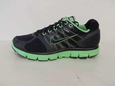 Womens Nike Lunarglide+ 2 Blk/lme 407647-033 Sz 8