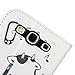 Galaxy S3 Case, XIANA Cartoon Giraffe Flip Magnet Wallet Leather Case Cover With Credit ID Cards Slots For Galaxy S3 i9300,Including A Stylus,Screen Protector and Cleaning Cloth