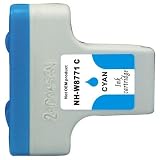 HP C8771WN (#02) Cyan new compatible ink cartridge, double ink capacity
