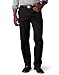 Dockers Men's Signature Khaki D3 Classic Fit Flat Front Pant, Black, 40x30