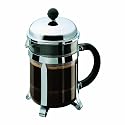 Bodum Chambord 4 Cup Shatterproof French Press Coffemaker, 0.5 l, 17-Ounce