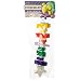 Pink Parrot® Hawaiian Delights® 10" Hanging Cookies, Blocks & Wheels for Med/Lg Birds