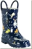DLL Rainwear - Kid's Raining Cats and Dogs Rubber Rain Boots