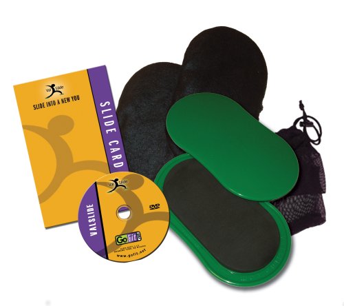 GoFit Ultimate Val Slide Core Workout Program with DVD and Training Guide