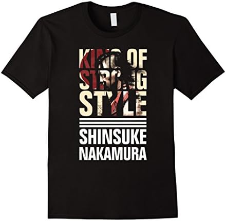 Men's Shinsuke Nakamura - King of Strong Style Tshirt XL Black