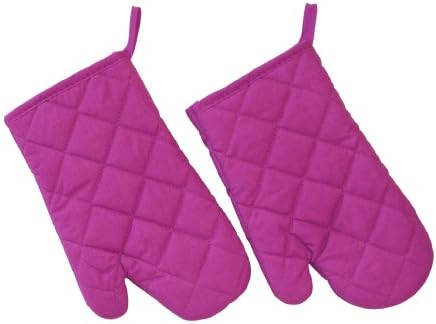 Kid-sized Oven Mitt Set - Purple