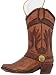 Western Boot Ornament 6-pc Set, Hand-carved of Real Wood