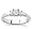 Platinum Three-Stone Princess-Cut Diamond Ring (G/VS2, 1/3 ct. tw.)