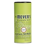 Mrs. Meyers Clean Day Surface Scrub, Lemon Verbena, Case of 6 - 11 Ounce Canisters (66 Ounces)