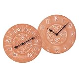 Terra Cotta Clock