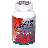 Symbiotics New Life Colostrum 100% Lactoferrin, 250 mg, Capsules , 60 capsules
