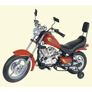 Red Blizzard Battery Operated Ride-On Motorcycle