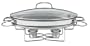 Cuisinart 7BSO-34 Stainless 13-1/2-Inch Oval Buffet Servers