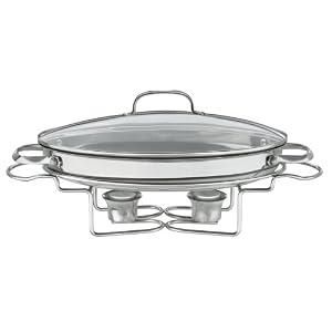 Cuisinart Stainless 13-1/2-Inch Oval Buffet Servers