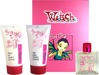 Witch Hay Lin Fragrance Collection for Girls 3 Piece Set Includes: 2.5 oz Eau de Toilette Spray + 5.0 oz Body Lotion + 5.0 oz Shower Gel
