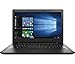 2016 Lenovo IdeaPad 15.6’’ High Performance Value Laptop PC, Intel Dual-Core Celeron N3060 Processor, 4GB RAM, 500GB Hard Drive, DVD/CD Burner, HDMI, 802.11AC WIFI, Webcam, Windows 10, Black