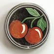Womens Hand Made Retro "Cherries" Belt Buckle