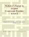 Book Webster's Italian to English Crossword Puzzles: Level 2