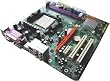 ECS Micro ATX Motherboard HT2000 MCP61PM-AM rev:1.0A AMD AM2 Socket