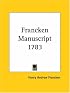 Francken Manuscript 1783