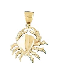 CleverEves 14K Gold Pendant Crabs 13.9 - Gram(s)