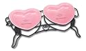 Castlemere Glamour Pet 4-Inch Wire Feeder with Two 6-Inch Princess Bowls