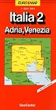 Italien 2. Italienische Adria 1 : 300 000. RV Euro Cart. Südtirol, Venezia, Istria.: Adriatic Sea/Venice Sheet 2 (GeoCenter Euro Map)