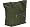 Dark Olive Crinkle Nylon