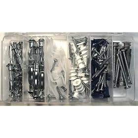 Click here to buy HOLLOW WALL ANCHOR ASSORTMENT Box Qty. 1 by The Nutty Company.