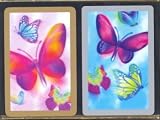 Congress Playing Cards w/Cel-U-Tone Finish - BUTTERFLY DELIGHT