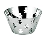 A di Alessi Girotondo Fruit Bowl Stainless Steel 23Cm (Akk05)
