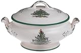 Spode Christmas Tree Vegetable Dish and Cover