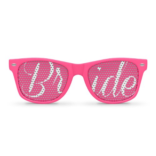 BRIDE Pink Retro Party Sunglasses