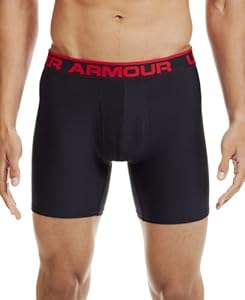 Under Armour Men's Original Series 6'' Boxerjock® Boxer Briefs Large Black