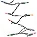 Noma/Inliten-Import 50 Count Multi Color Light Set 4051-88 Christmas Lights Miniature End To End