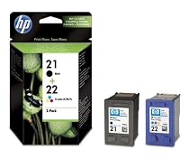 HP 21/22 Combo Pack (1xBK/1xC)