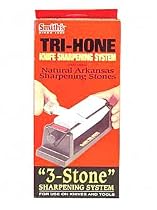 Smith's TRI-6 Arkansas TRI-HONE Sharpening Stones System.