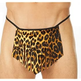 Fun G-String tarzan Leopard jungle look pour lui