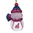 Cleveland Indians 3" All-Star Light Up Snowmen - MLB Baseball