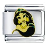 Pugster Jasmine Portrait Licensed Italian Charm