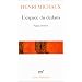 L'Espace du dedans : Pages choisies, 1927-1959
