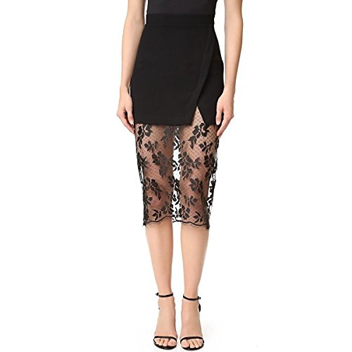 Bec and Bridge(ベックアンドブリッジ) レディース スカート Black Roses Skirt Black [並行輸入品]