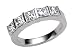 Price Comparison : 1.90ctw Princess Cut 5-Stone Bar Set Platinum Ring (SI1/2, H-I)