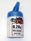 Airsoft BB 0.2 g 1000 Pellet Bottle Feed