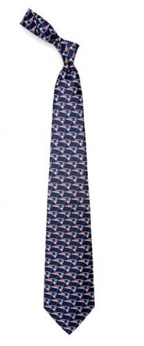 New England Patriots Woven Silk Tie 1